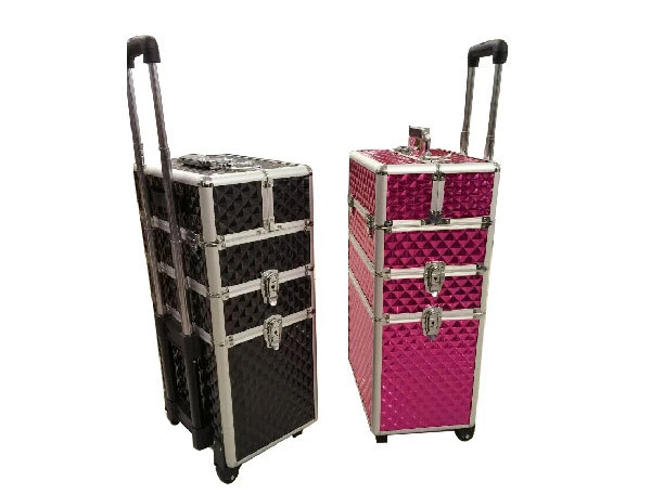 Aeolus Grooming Box Tool Case XL Trolley - Pink 3 Aeolus Grooming Box Tool Case XL Trolley - Pink - Image 3