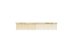 Utsumi 7.6" ECO #3 Brass Comb 1.25" Teeth, Half & Half - Gold